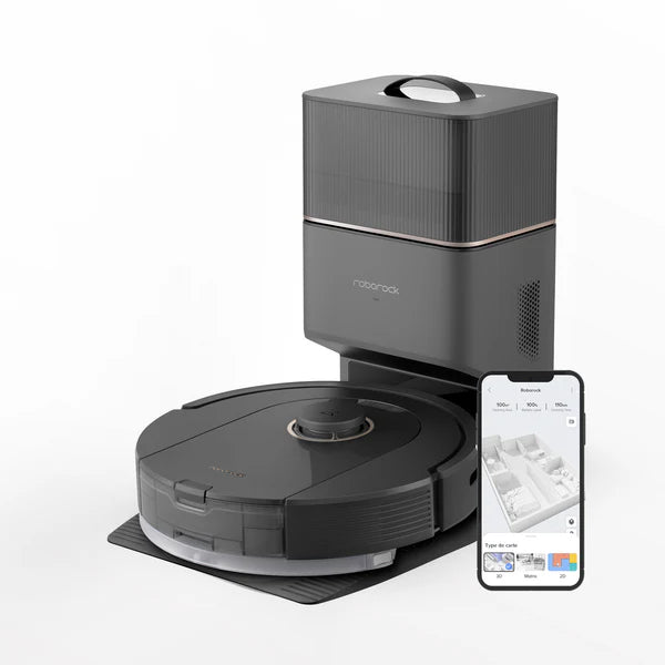 ROBOROCK Q5 PRO+ ROBOT VACUM 5500Pa - روبوت التنظيف كنس ومسح 5500 باسكال من روبوروك