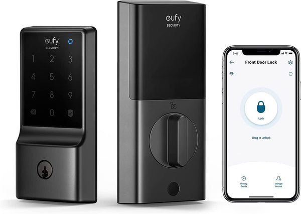 EUFY BY ANKER SMART LOCK WITH BUILT IN WIFI E110 - قفل الكتروني من انكر