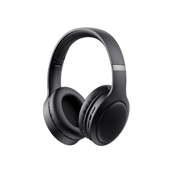 Havit H633BT Wireless Foldable Headphone Black - سماعات بلوتوث هيدسيت لاسلكية من هافيت