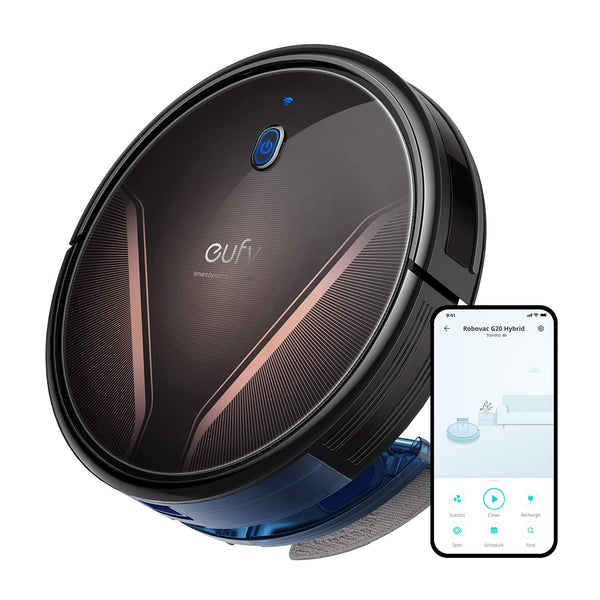 Anker Eufy RoboVac G20 Hybrid 2500PA - روبوت التنظيف كنس ومسح 2500 باسكال من انكر