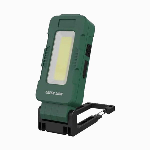 GREEN LION HIGH LUMEN WORK LIGHT 1200MAH 400LM- مصباح 400 لومن وستاند من كرين