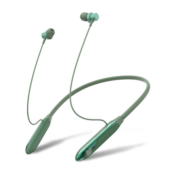 Green Lion Larissa Wireless Neckband Headphones Green - سماعات بلوتوث من كرين