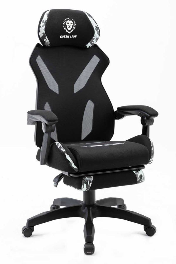 GREEN LION GAMING CHAIR PRO BLACLK - كرسي الالعاب الاحترافي من كرين