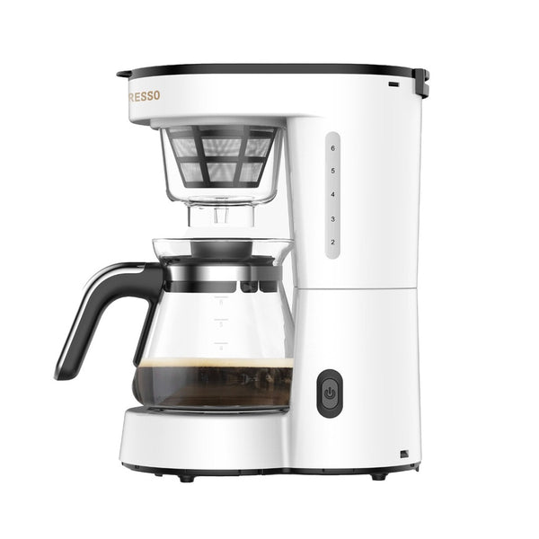 LePresso Drip Coffee Machine BS plug 0.75L White - ماكنة تحضير القهوة بالتنقيط 0.75 لتر من ليبريسو