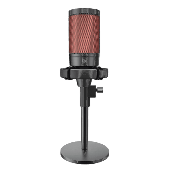 Porodo Gaming Professional RGB Condenser Microphone with Extension Stand - مايكروفون الاحترافي للألعاب مع حامل تمديد من بورودو