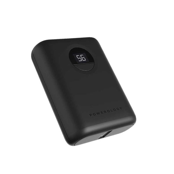 POWEROLOGY ULTRA COMPACT POWER BANK 10000MAH PD 20W - باوربنك 10000 ملي امبير 20 واط مع شاشة رقمية من باورولوجي