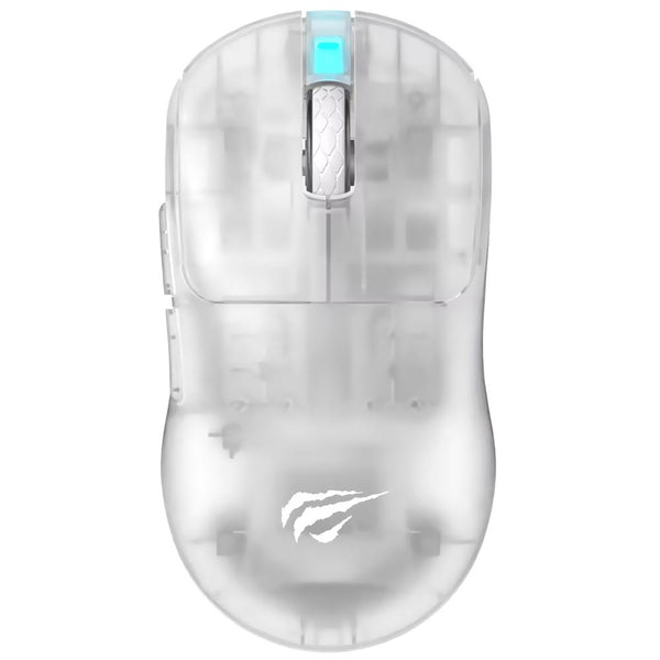 Havit MS970WB Type-C Wired and Wireless Gaming Mouse Transparent - ماوس الالعاب السلكي واللاسلكي من هافيت