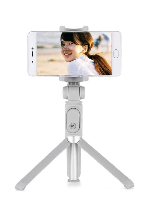 MI SELFI STICK TRIPOD GRAY- سيلفي ستيك من شاومي