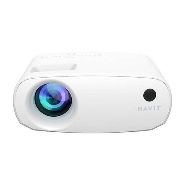 Havit PJ207 PRO- EU Prime Opal Smart Projector 4K White  -داتا شو بدقة (4K) من هافيت